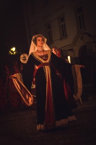 Španělský dvorský tanec Callata z přelomu gotiky a renesance