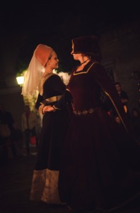 Gotický taneční vstup, Martina Jirásková a Lenka Pauzová